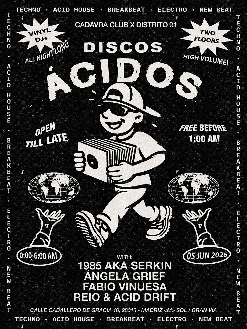 Discos Ácidos By Distrito 91