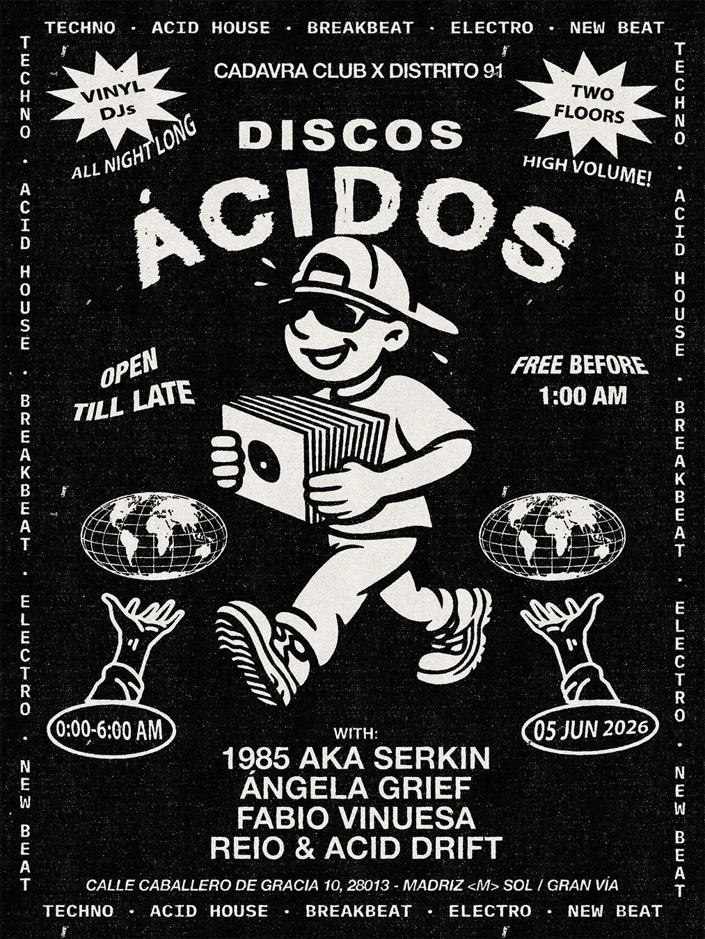 Discos Ácidos By Distrito 91