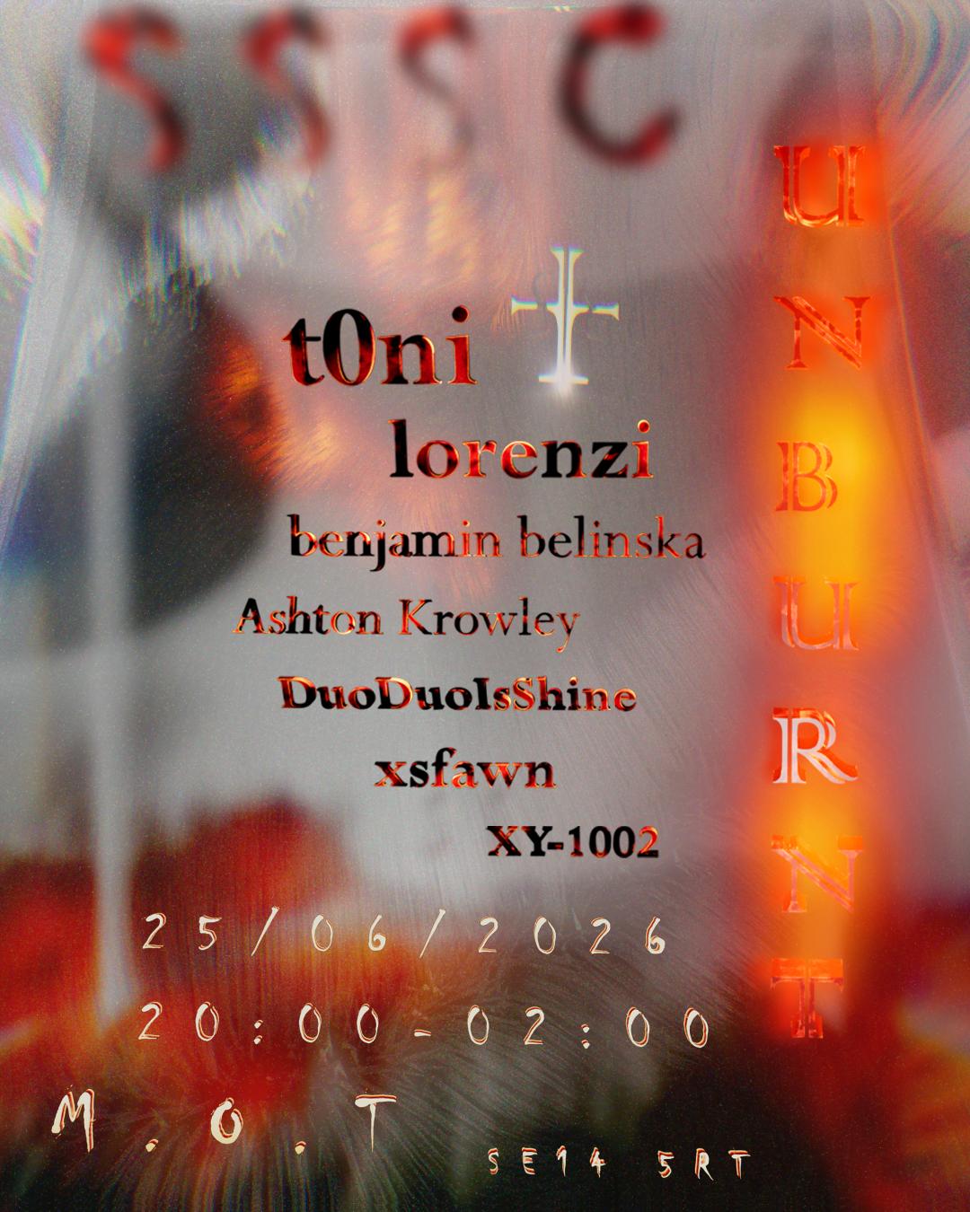 Sssc Unburnt: T0Ni, Lorenzi