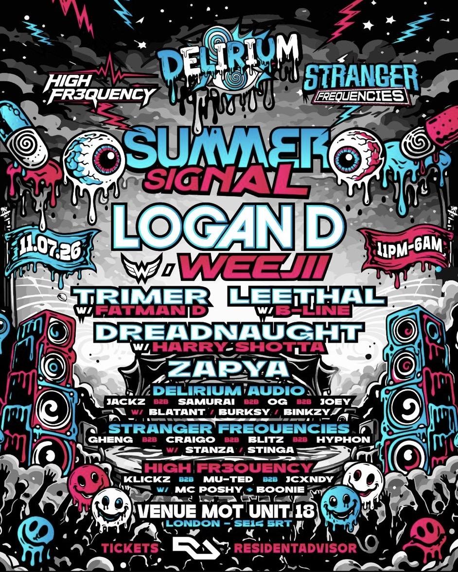 Summer Signal: Logan D, Weejii, Harry Shotta, B-Line, Trimer, Fatman D, Dreadnaught + More