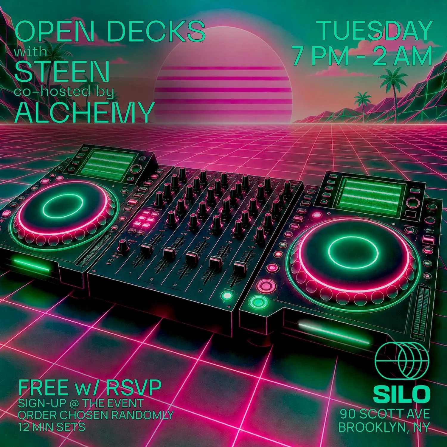 Open Decks With Steen And Alchemy