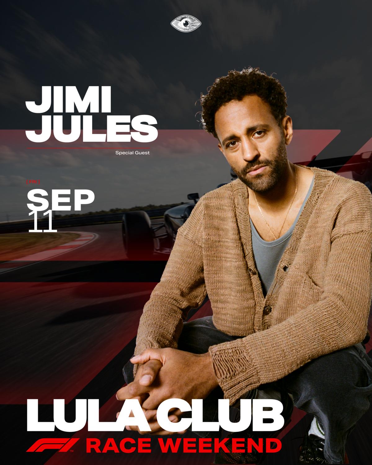 Jimi Jules - Race Weekend