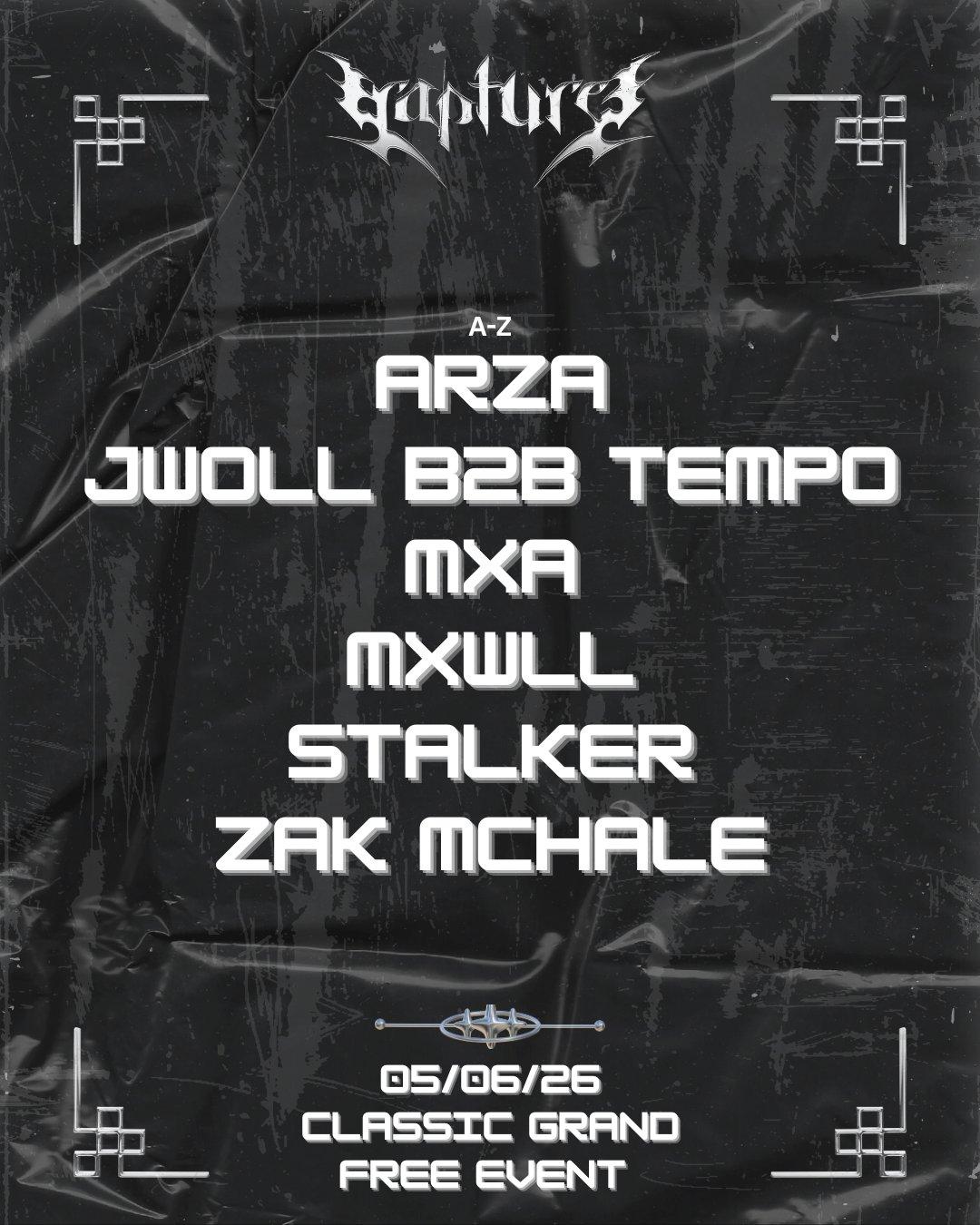 Rapture Presents: Free Event
