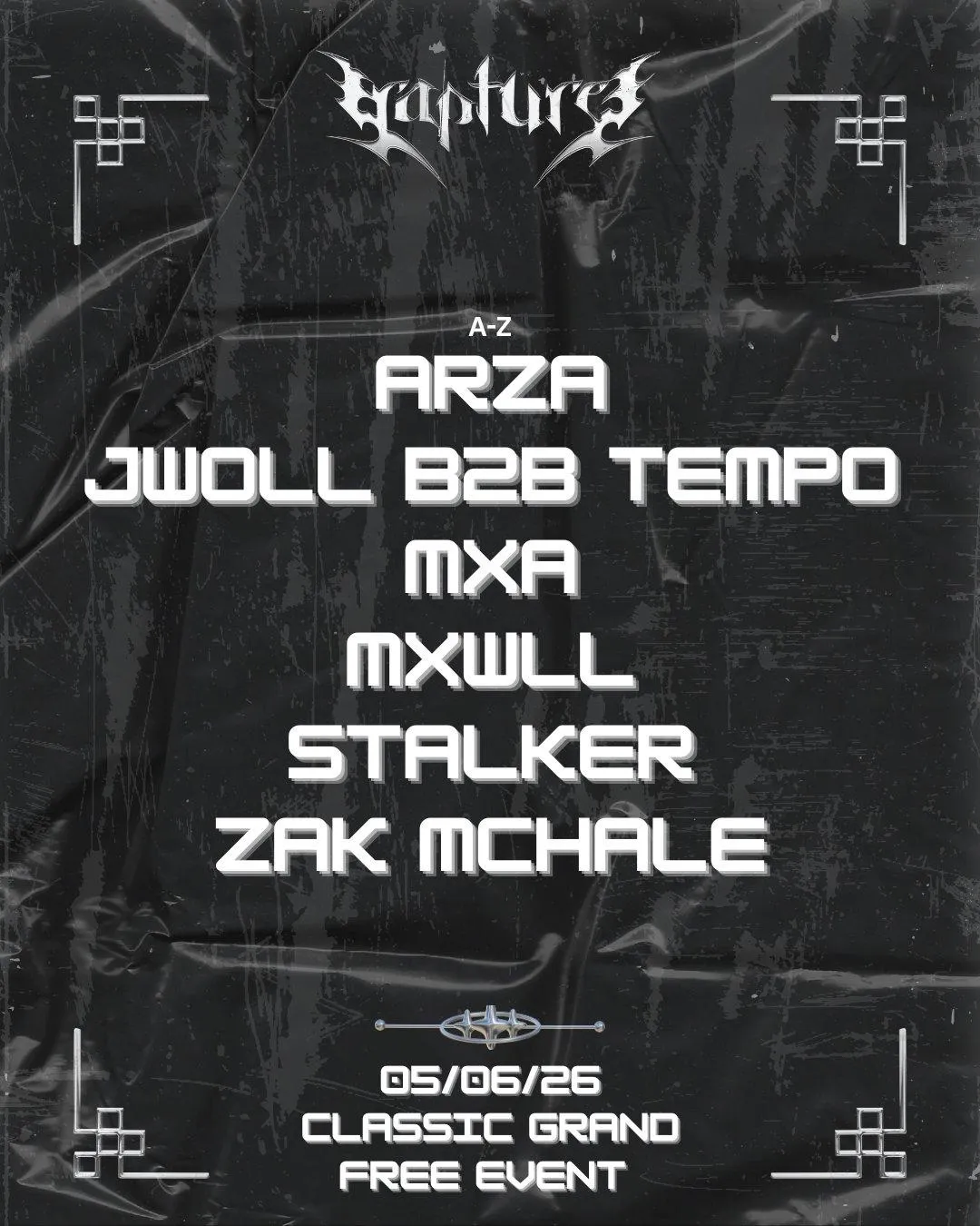Rapture Presents: Free Event