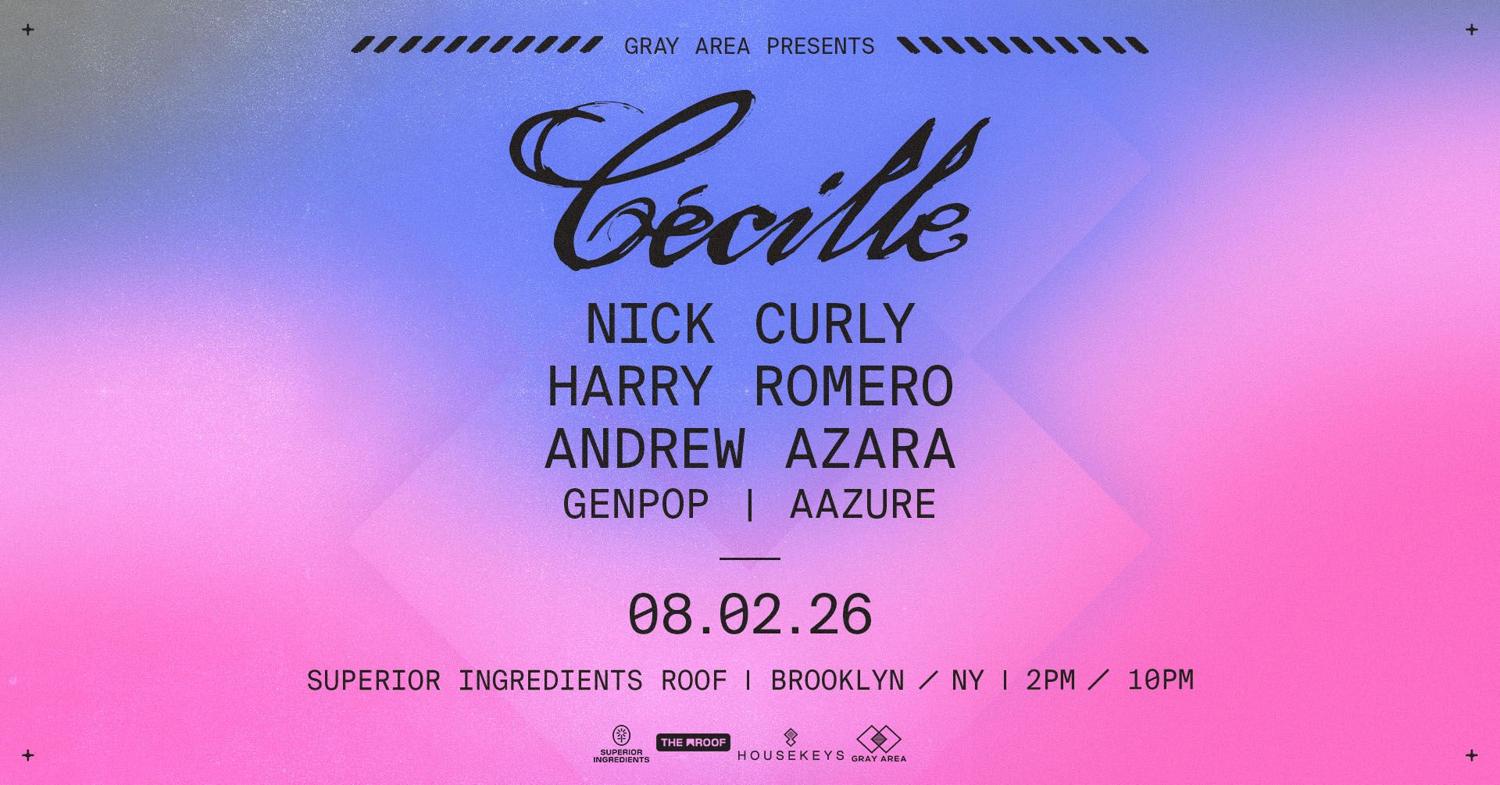 Cécille Records With Nick Curly & Guests