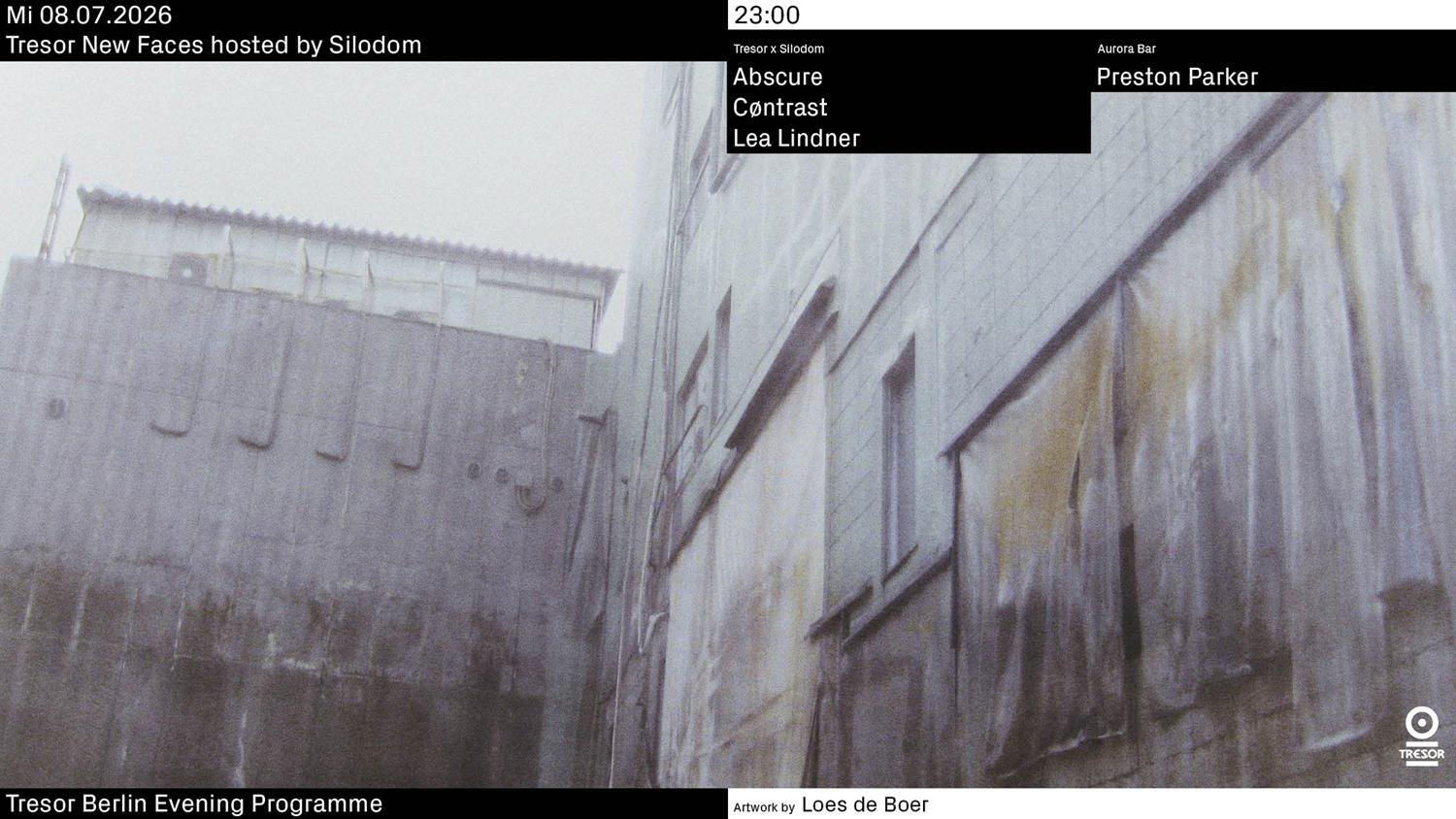 Tresor New Faces Hosted By Silodom