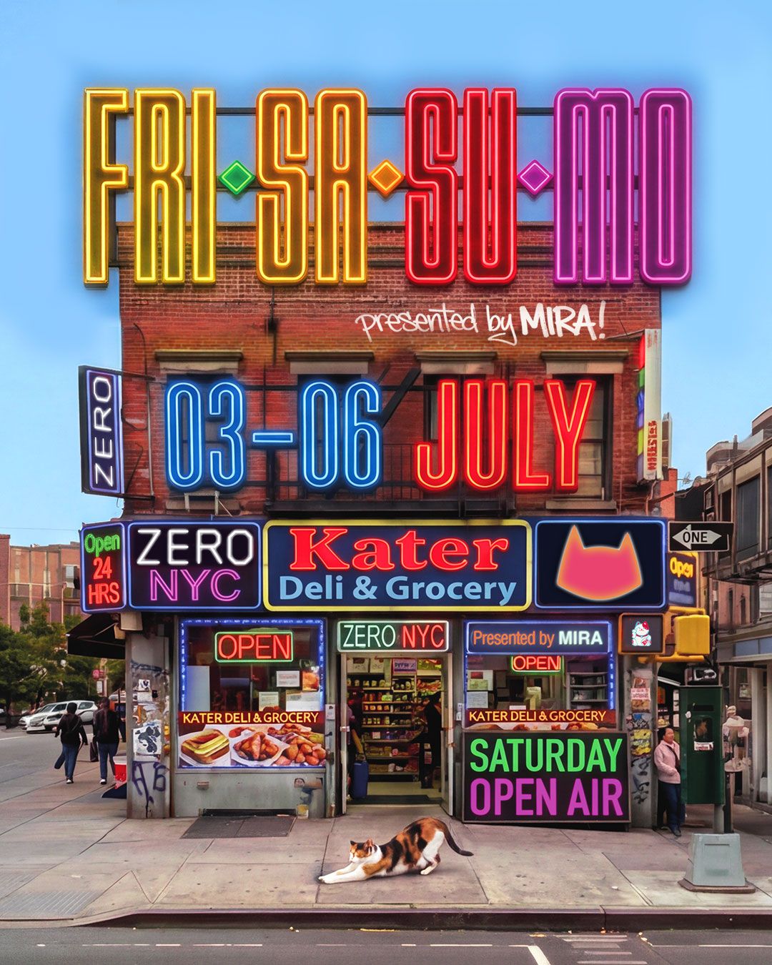 Mira presents: Zero (with Saturday Open Air)