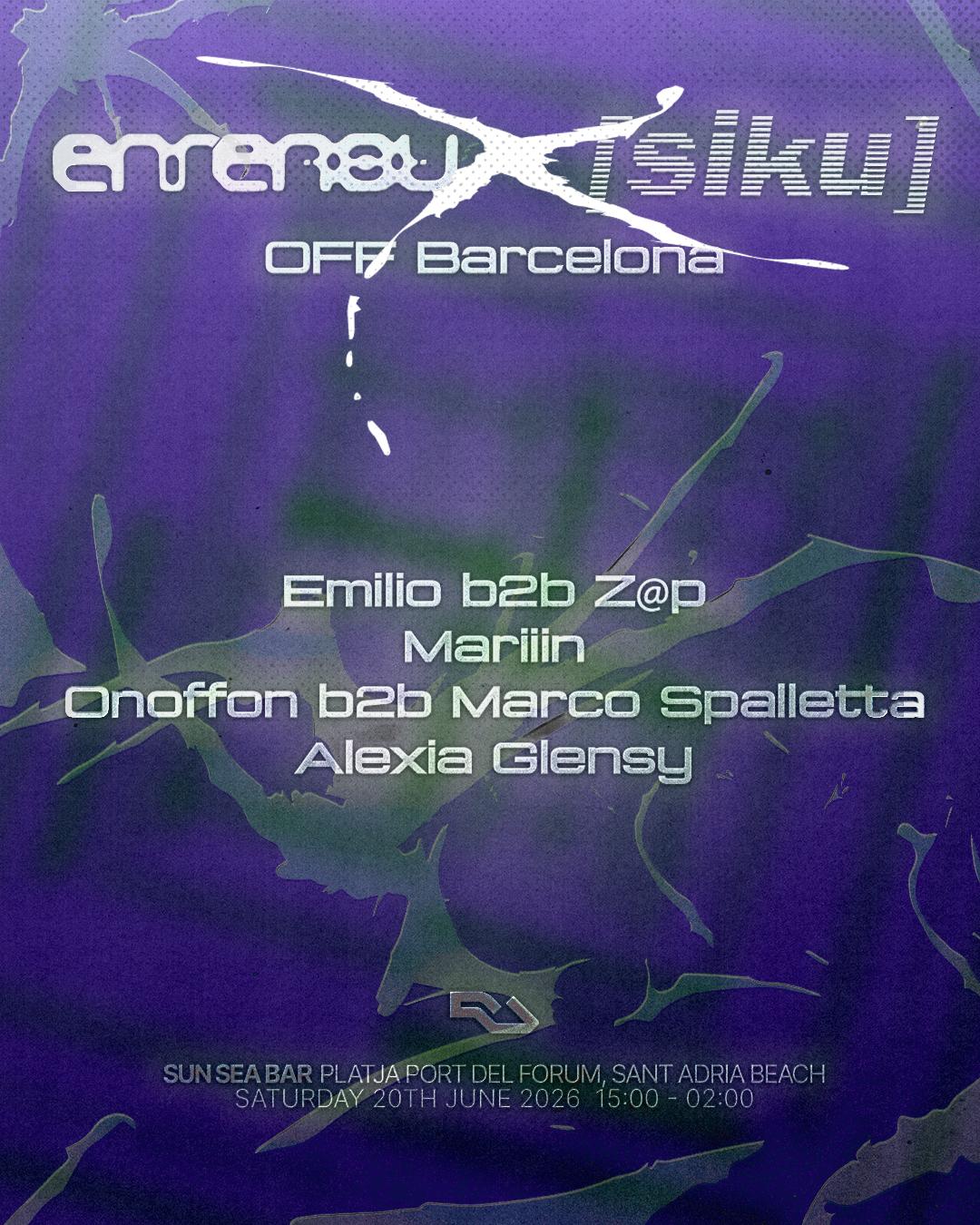 Free Open Air Beach Party: Enrenou X Siku
