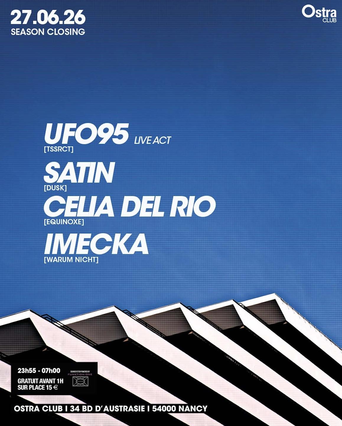 Season Closing W. Ufo95 Live