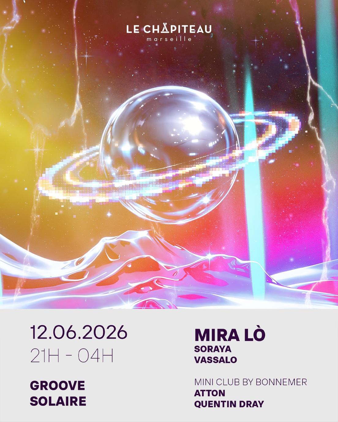 Groove Solaire / Mira Lò, Vassalo, Soraya