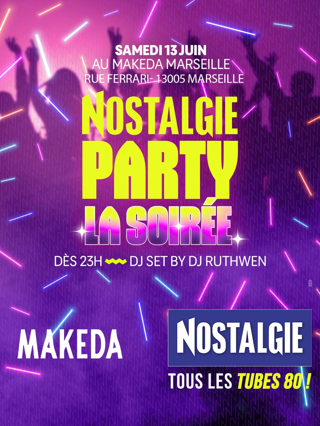 Nostalgie Party W/ Dj Dom Trbs & Dj Ruthwen