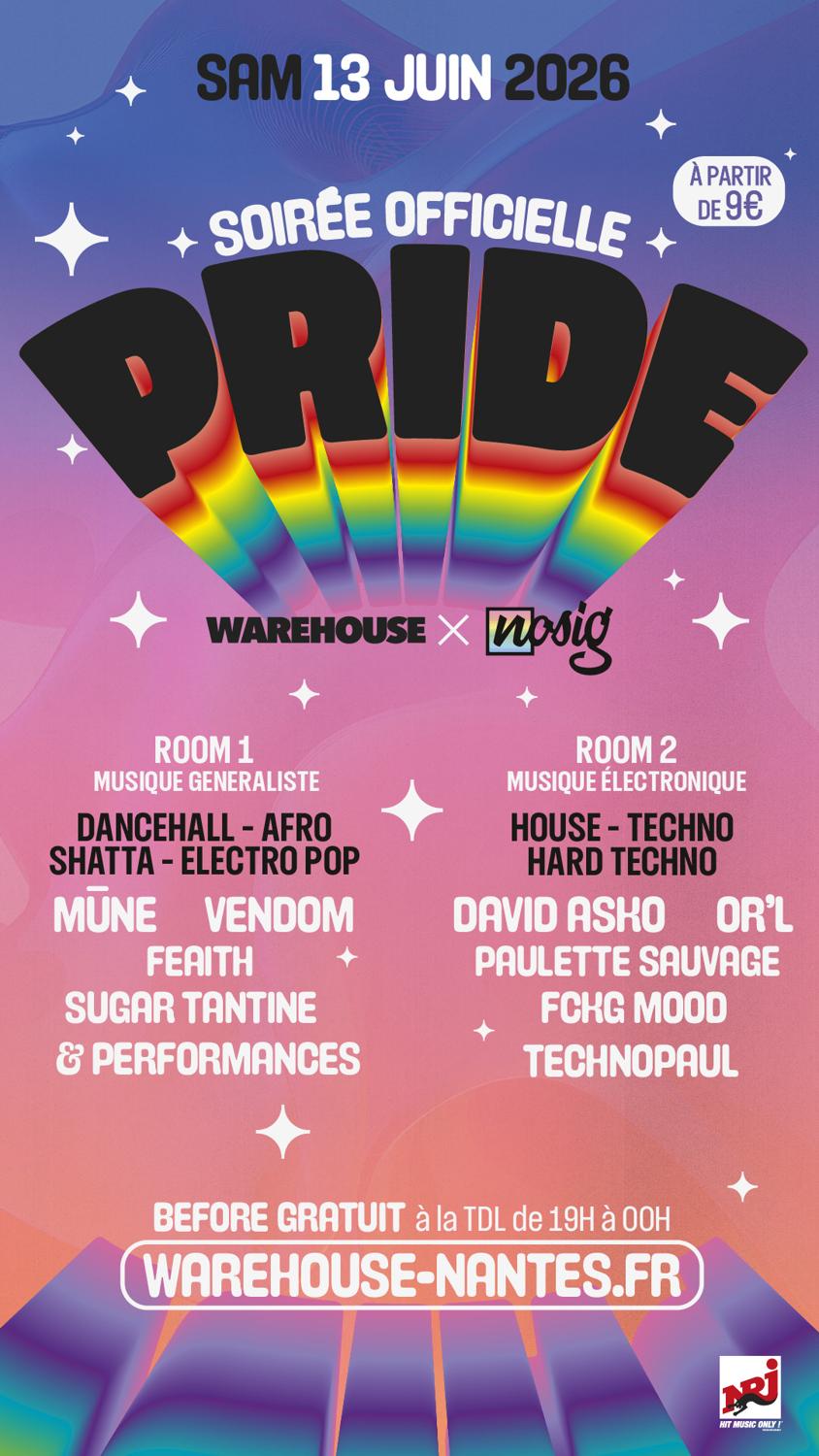 Pride 2026 - La Soirée Officielle À Nantes