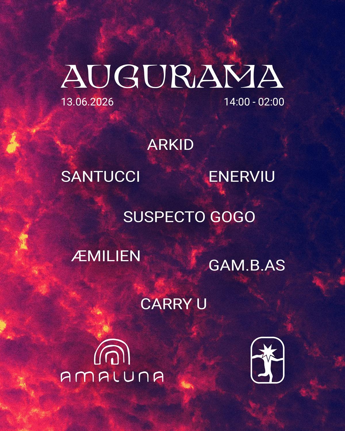 Augurama • Enerviu • Santucci • Arkid • Suspecto Gogo • Gam.B.As • Carry U • Æmilien