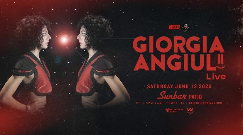 Techno Snobs X Relentless Beats Presents: Giorgia Angiuli