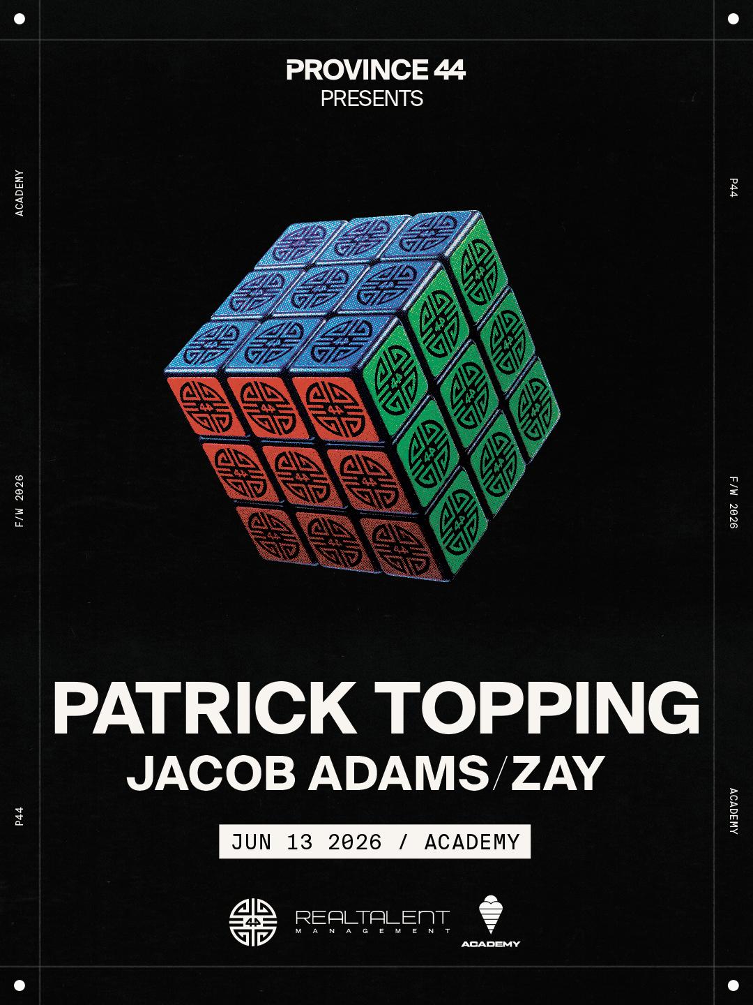Province 44 Presents Patrick Topping