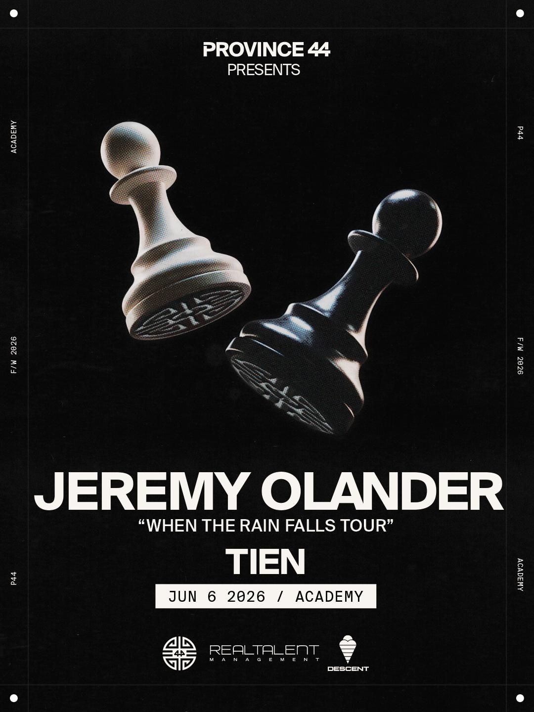 Province 44 Presents Jeremy Olander