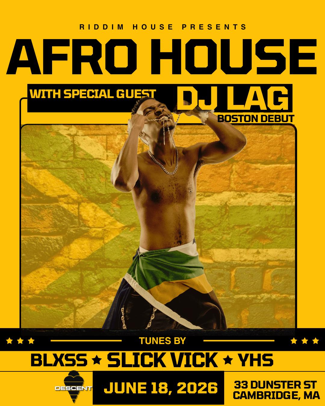 Afro House With Special Guest Dj Lag