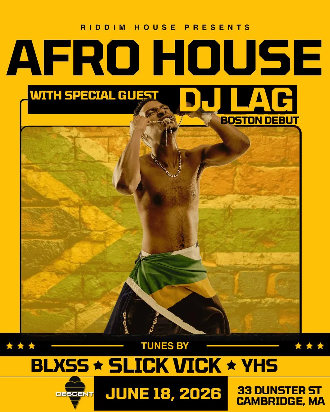 Afro House With Special Guest Dj Lag