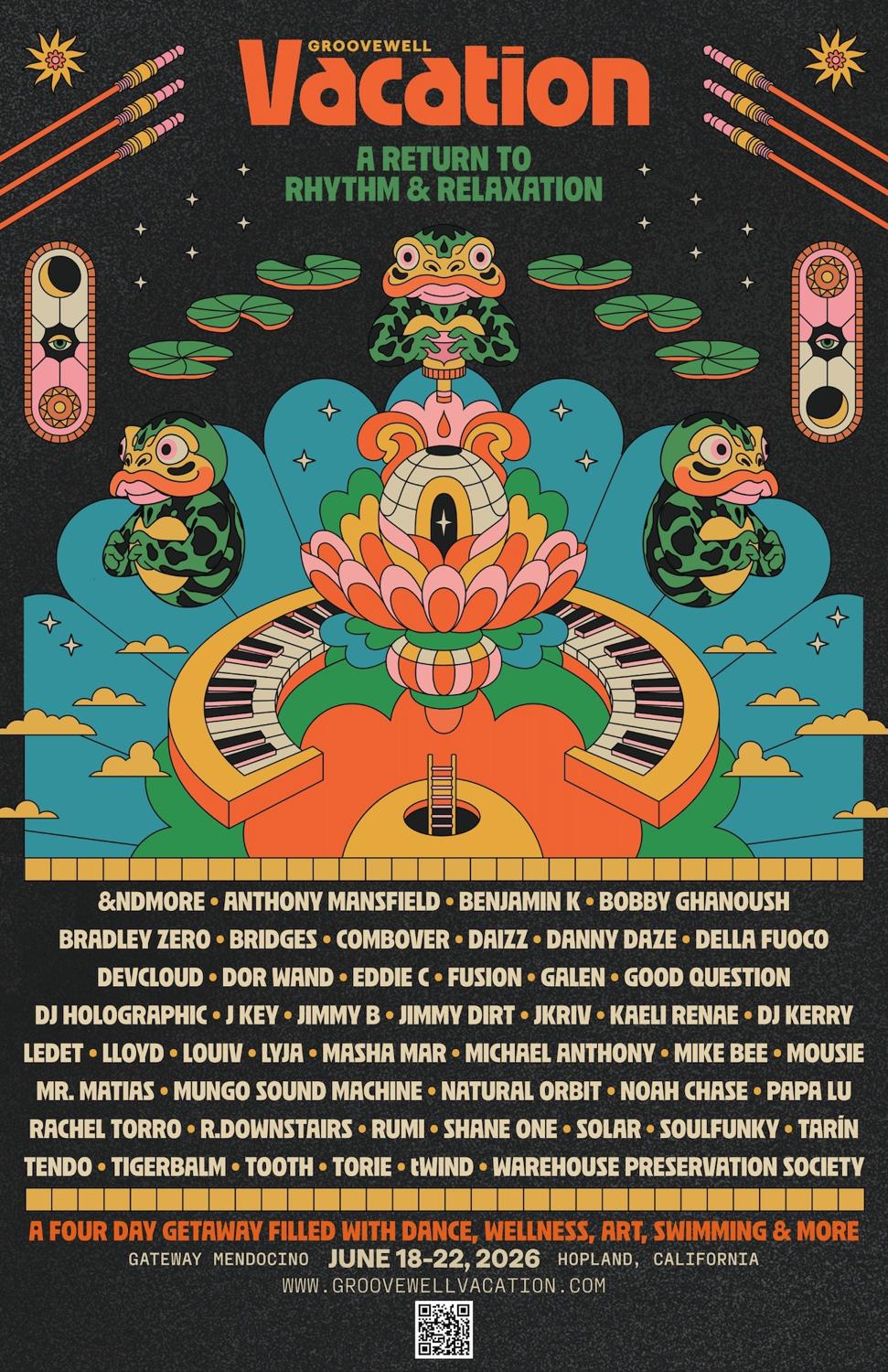 Groovewell Vacation 2026