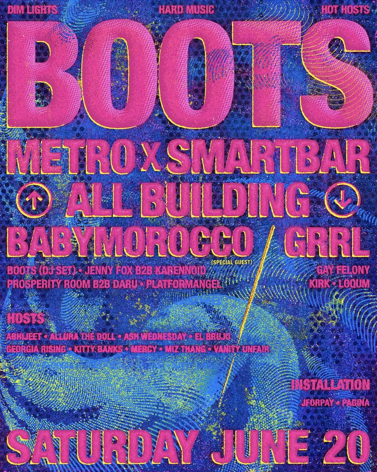 Boots Pride All-Building Metro And Smartbar With Babymorocco, Grrl, And More