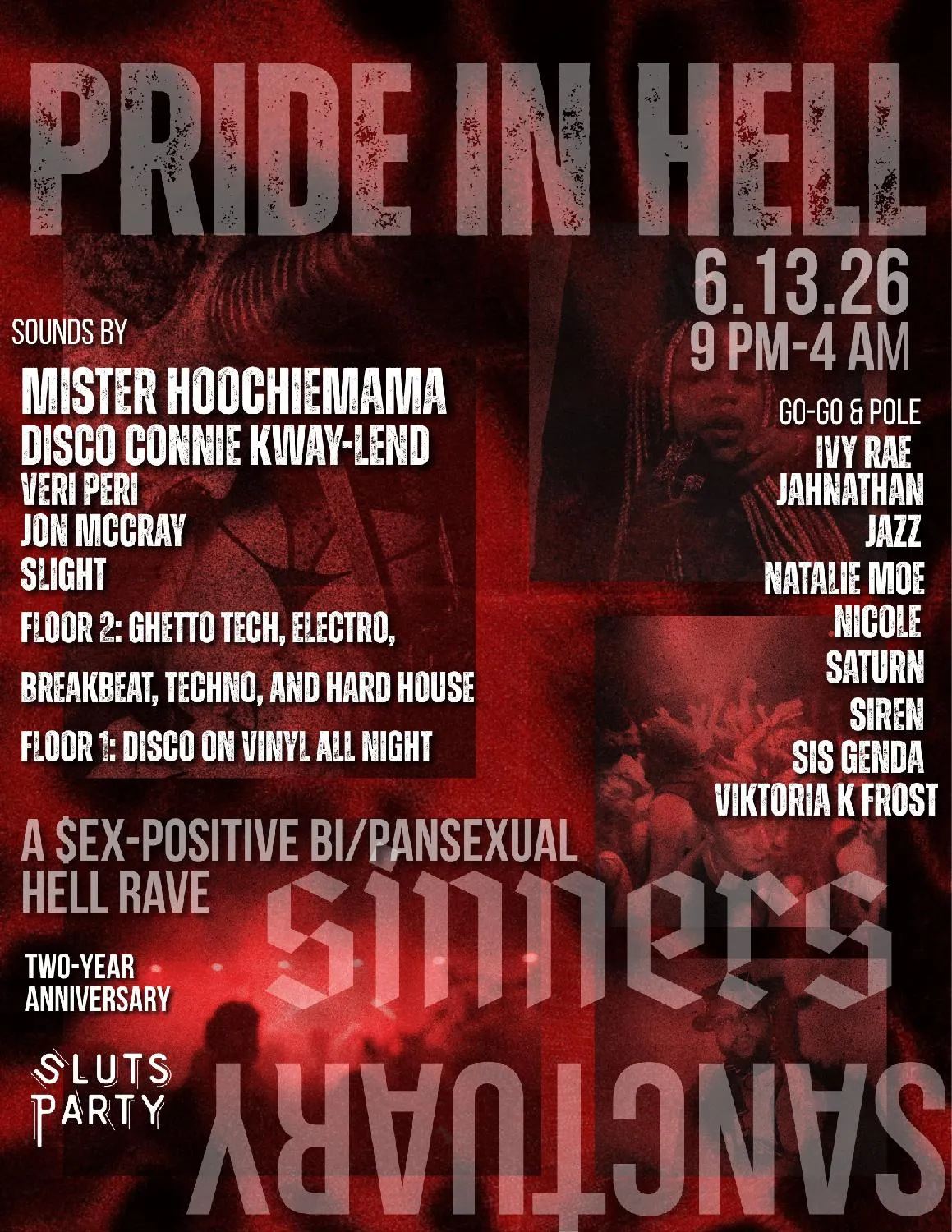 Sinners Sanctuary - Pride In Hell ($Lut'S 2-Year Anniversary)