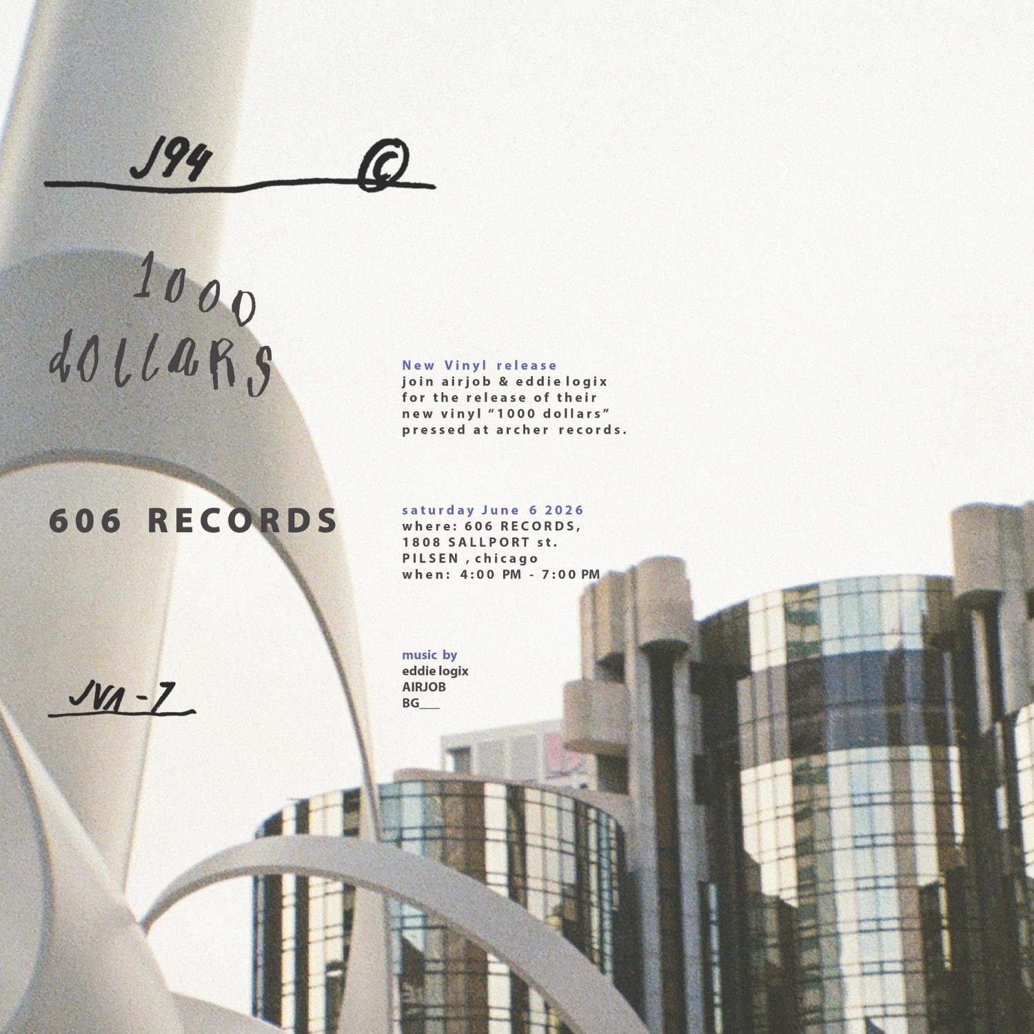 1000 Dollars Chicago Record Release