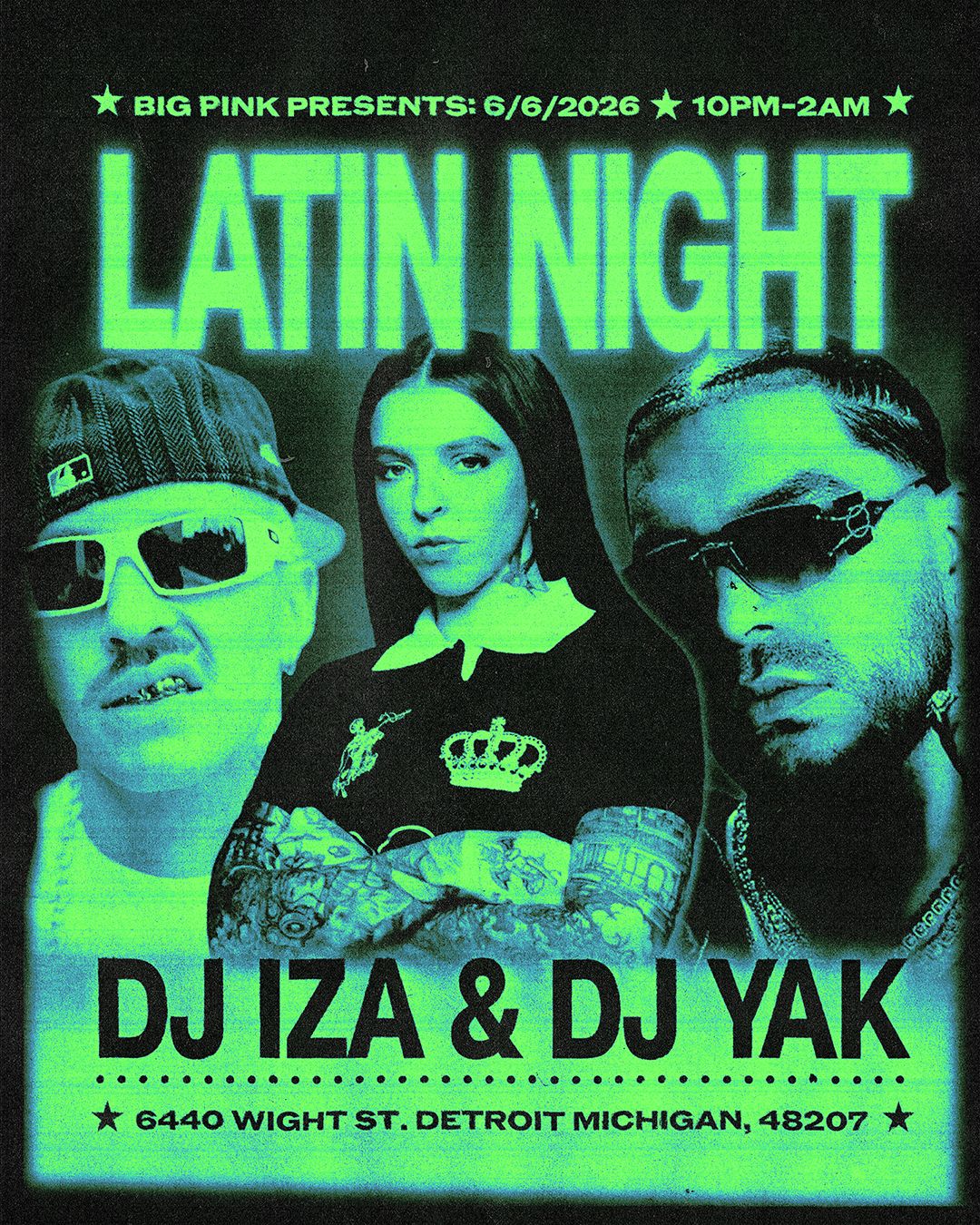 LATIN NIGHT: DJ IZA & DJ YAK (BAD BUNNY VIBES)
