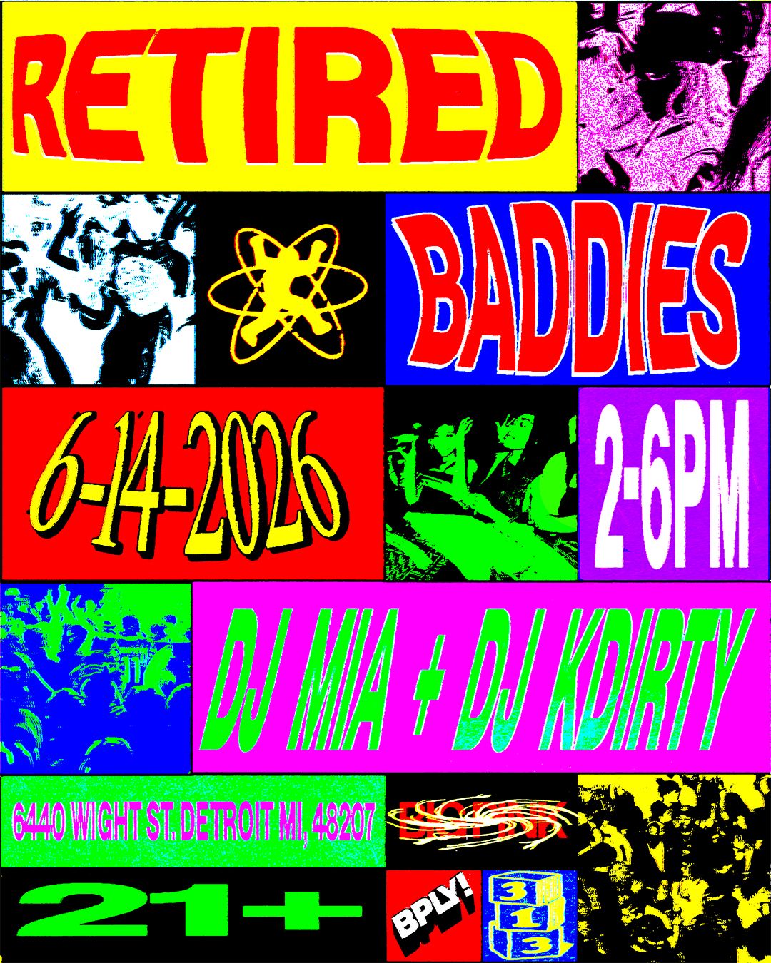 RETIRED BADDIES: SUNDAY DAY PARTY (2000S THROWBACKS)