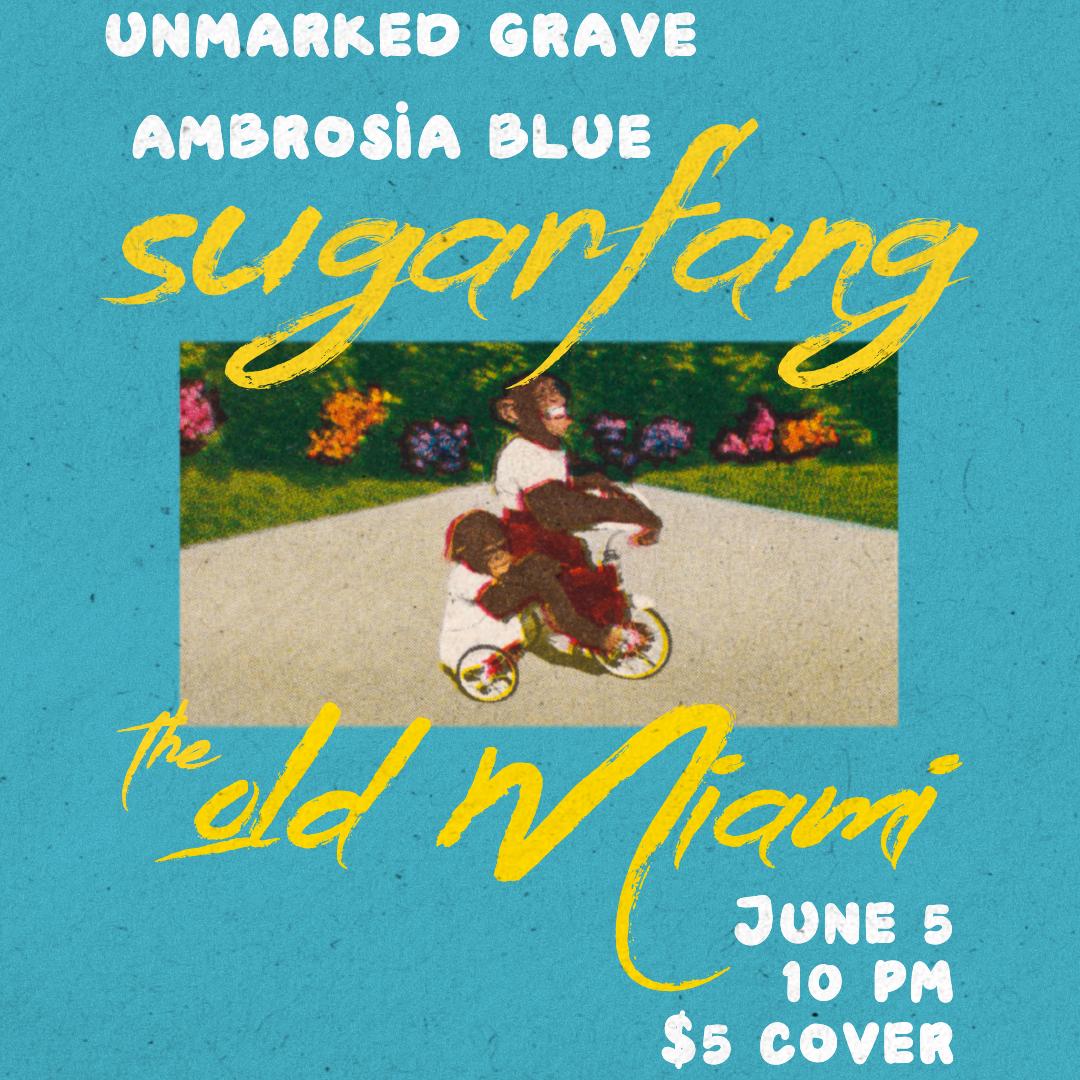 Sugarfang, Ambrosia Blue, Unmarked Grave - Detroit Rock $5 Doors