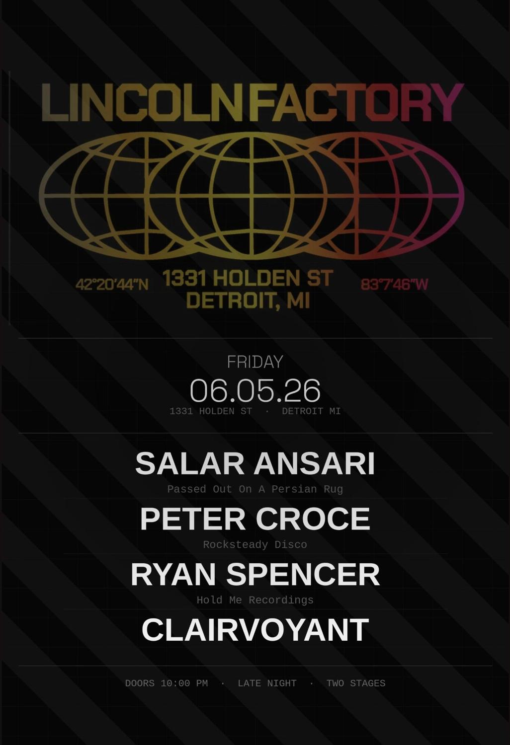 Salar Ansari, Peter Croce, Ryan Spencer, Clairvoyant