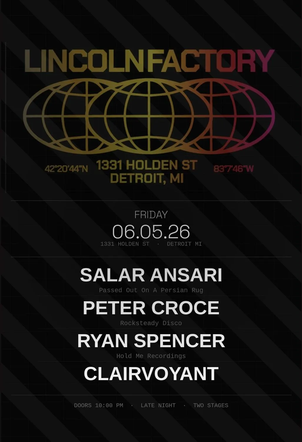 Salar Ansari, Peter Croce, Ryan Spencer, Clairvoyant