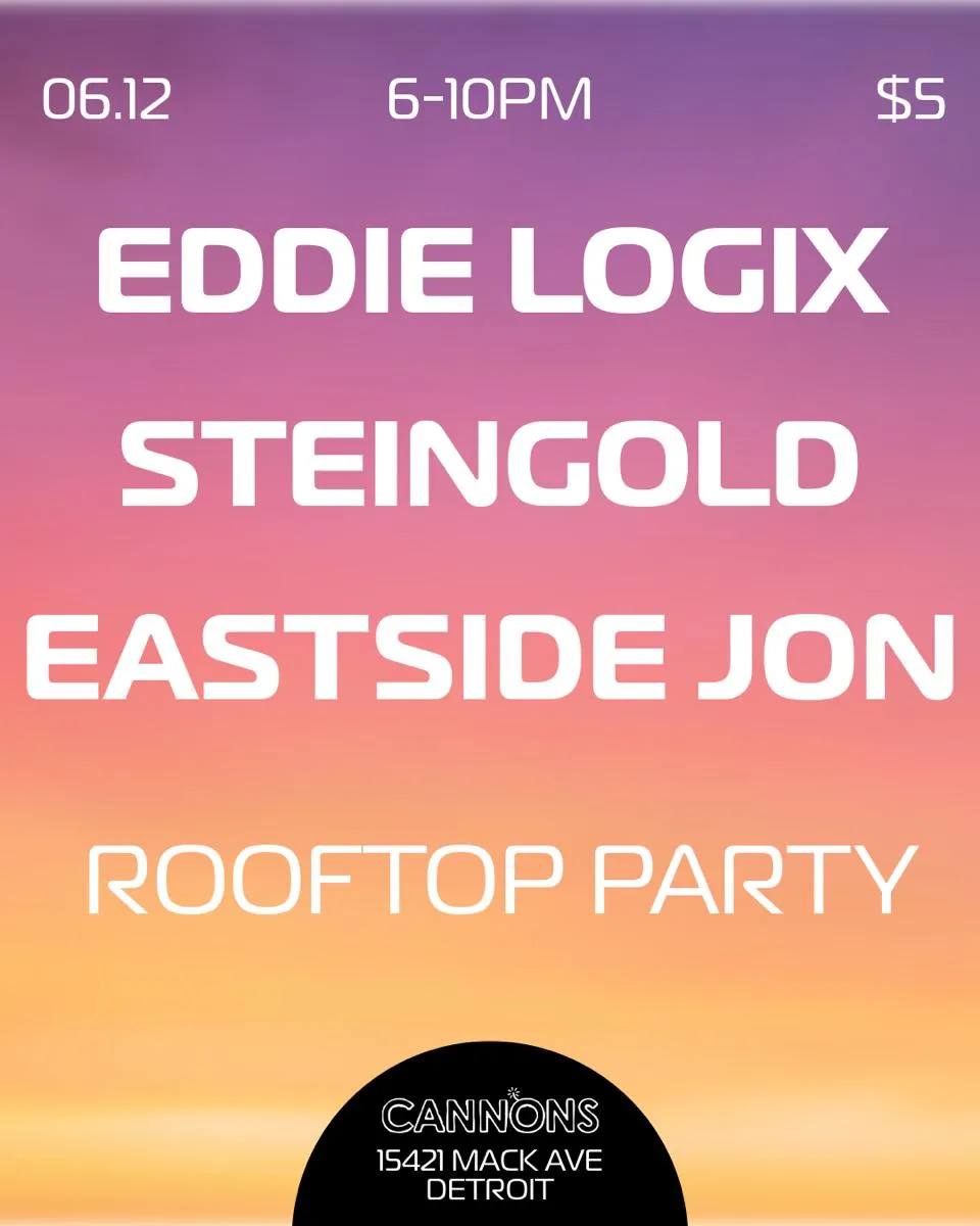 Rooftop Party With Eddie Logix, Steingold & Eastside Jon