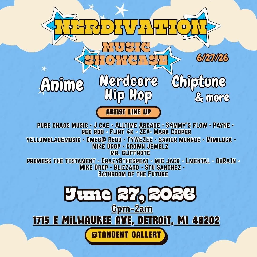 Nerdivation 2026 Music Showcase