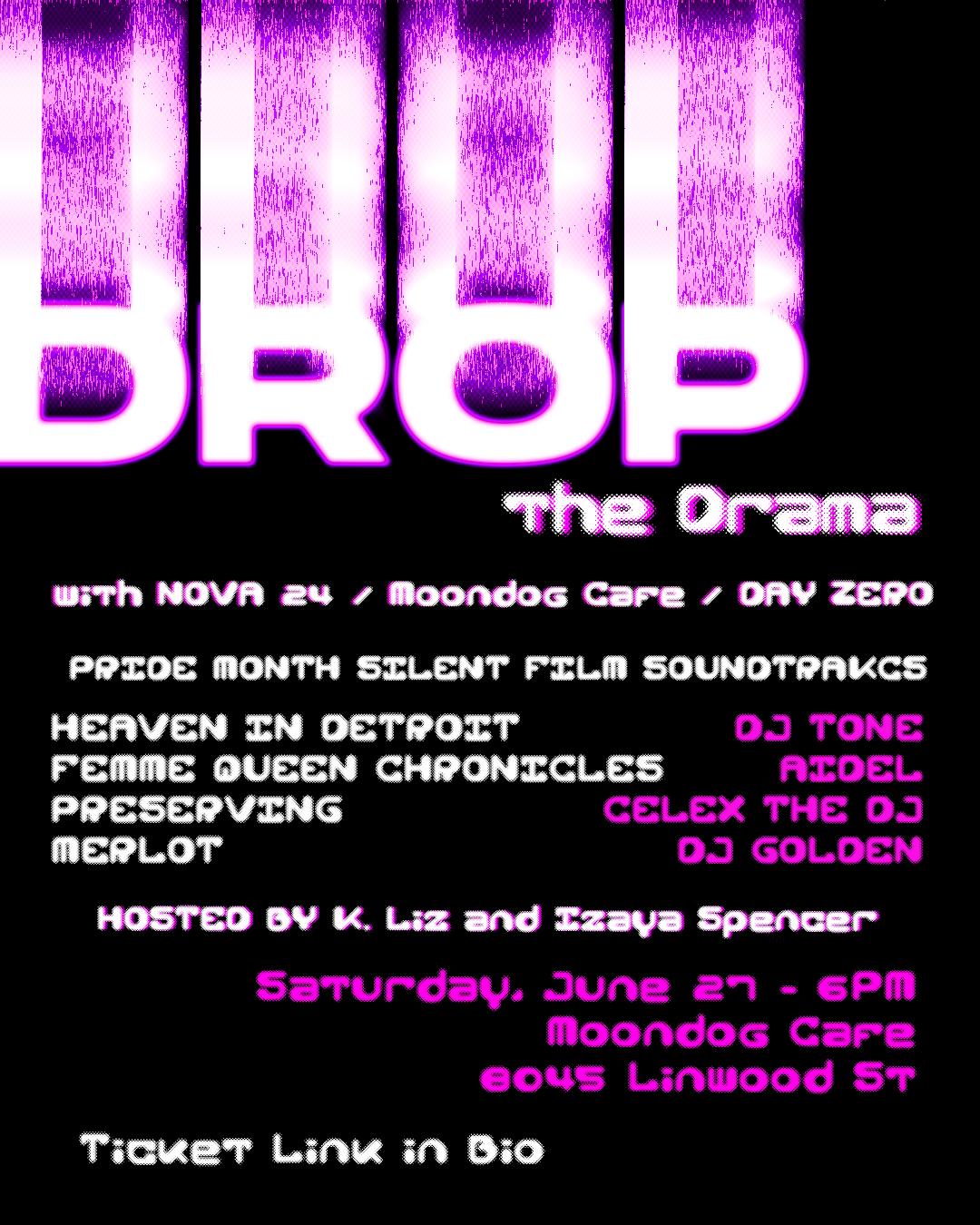 Drop: The Drama - Pride Month Silent Film & Soundtrack