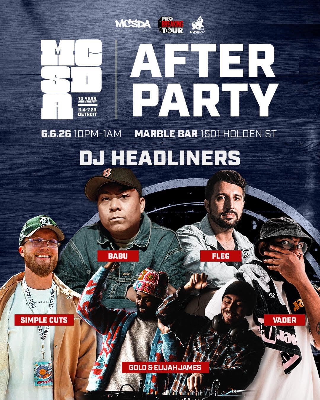 Mcsda After Party