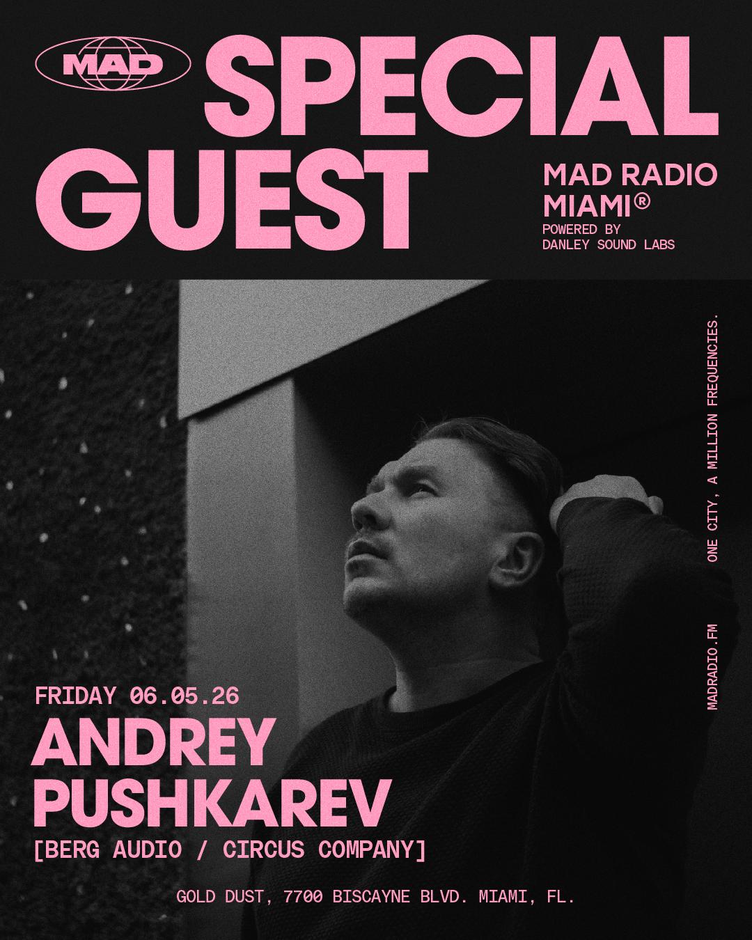 My House My Rules / Special Guest: Andrey Pushkarev / Israel Sunshine