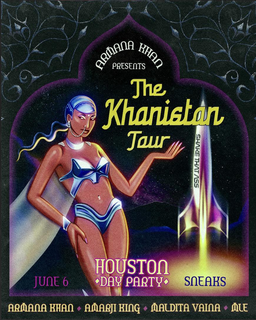 Armana Khan Presents: The Khanistan Tour Houston (Day Party)