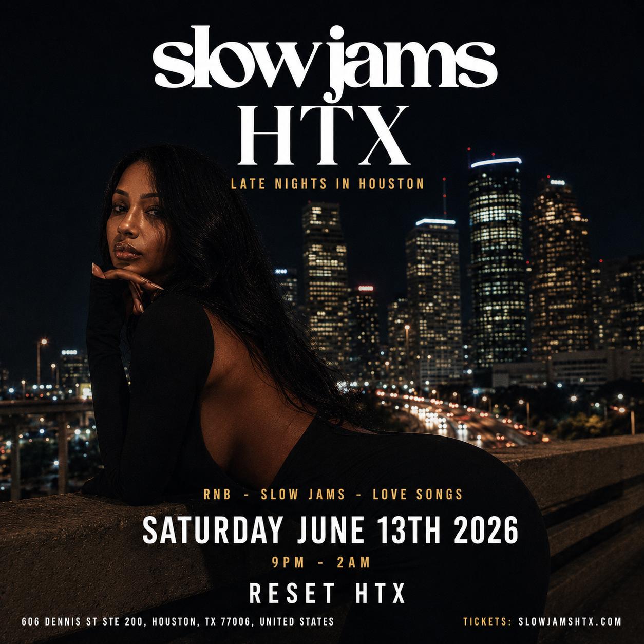 Slow Jams Htx - Late Night Slow Jams & Rnb Party In Houston