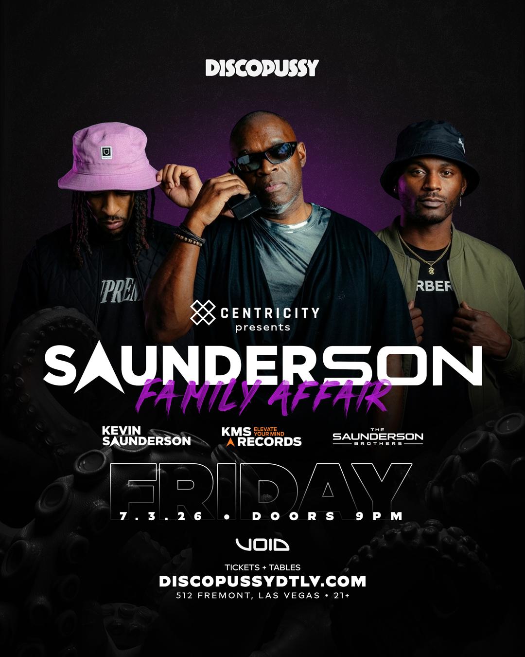 Centricity Presents Kevin Saunderson & The Saunderson Brothers
