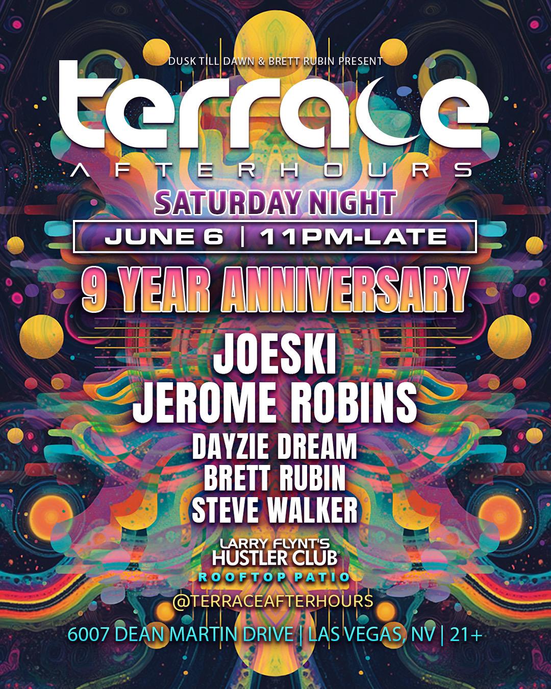 Terrace Afterhours 9 Year Anniversary Feat. Joeski + More