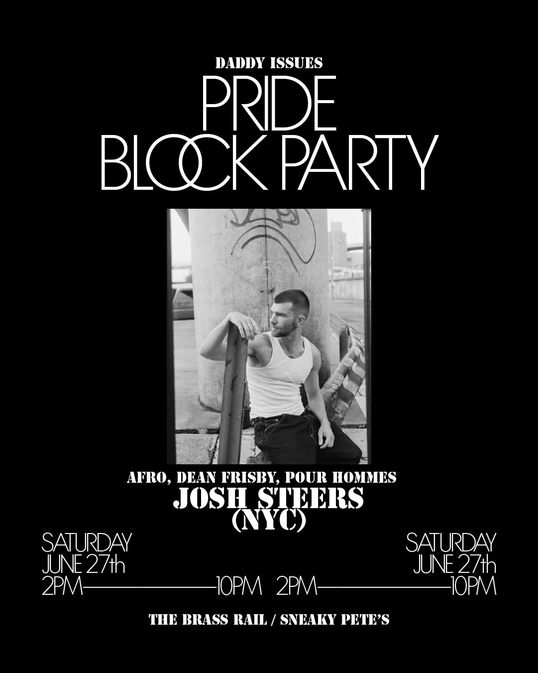 Daddy Issues Pride Block Party