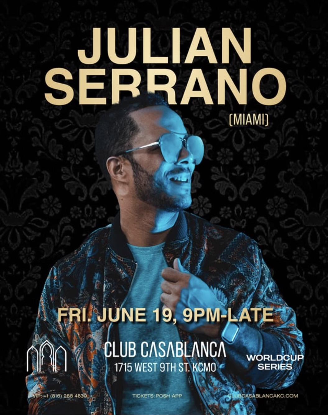 Julian Serrano (Miami) With Viva Latin: Fifa World Cup In Kansas City