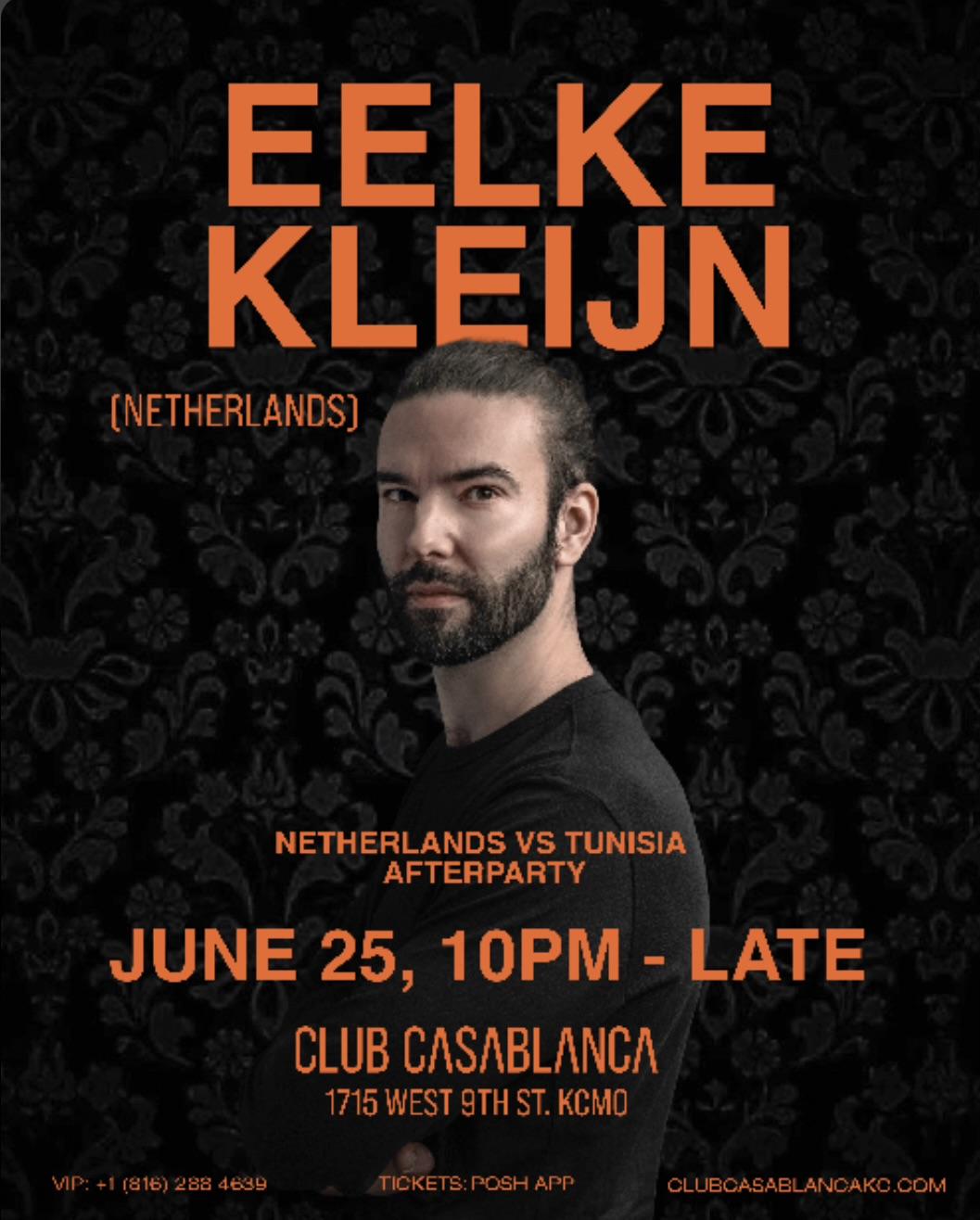 Eelke Kleijn (Netherlands) Live At Club Casablanca: Fifa World Cup In Kansas City