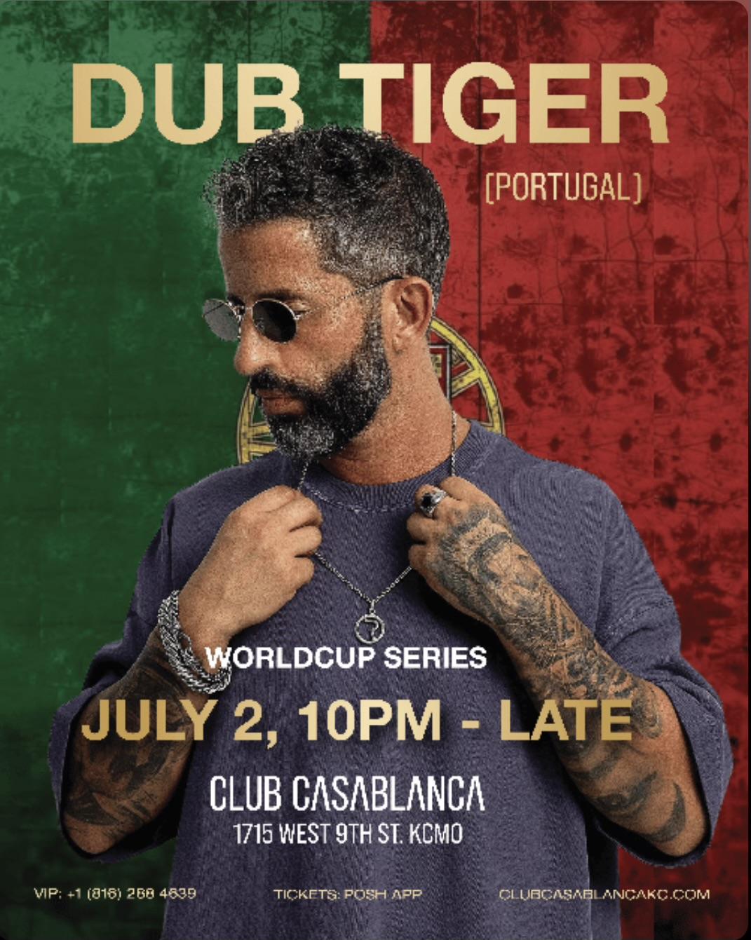 Dub Tiger (Portugal) - Fifa World Cup In Kansas City
