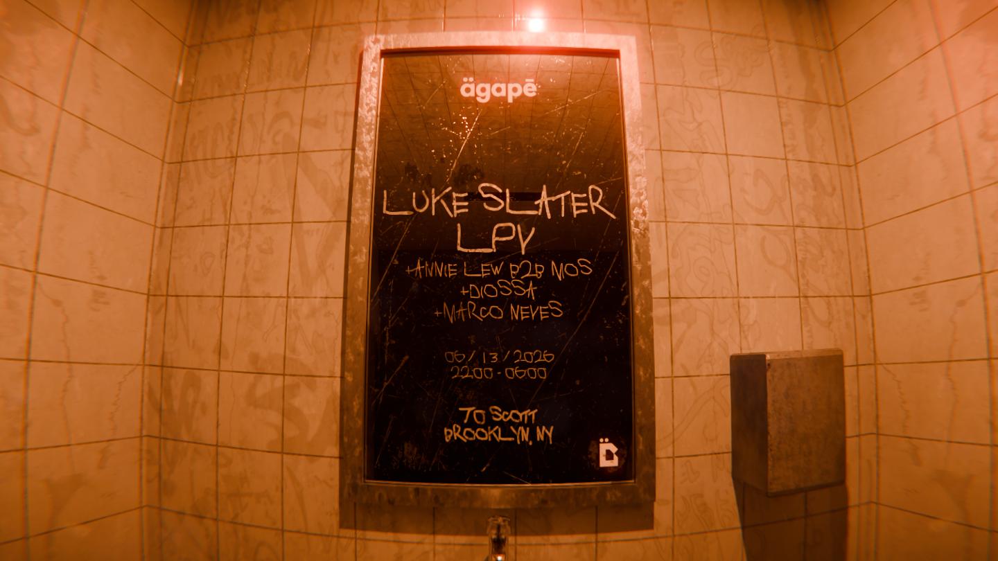 Agapē Presents: Luke Slater + Lpv