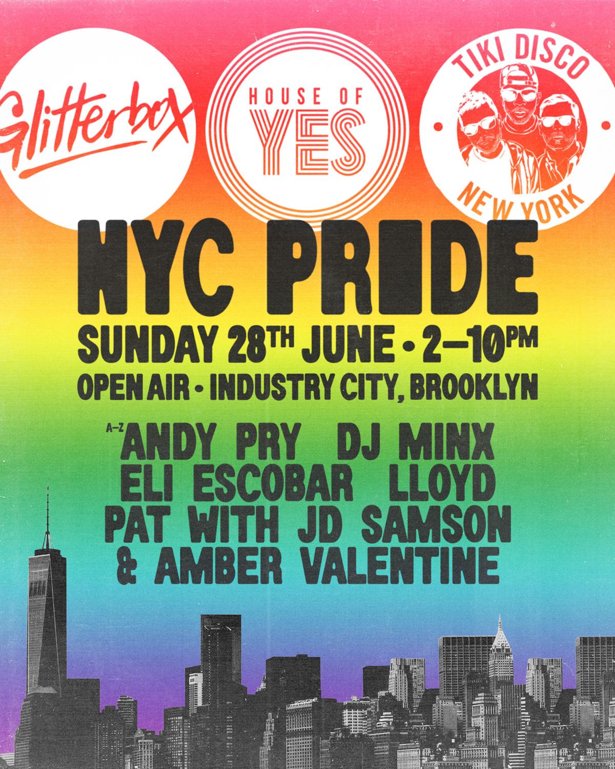 Pride 2026: Hoy X Glitterbox X Tiki Disco