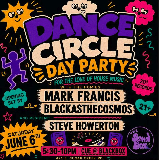 Dance Circle Day Party Feat. Mark Francis At Cue