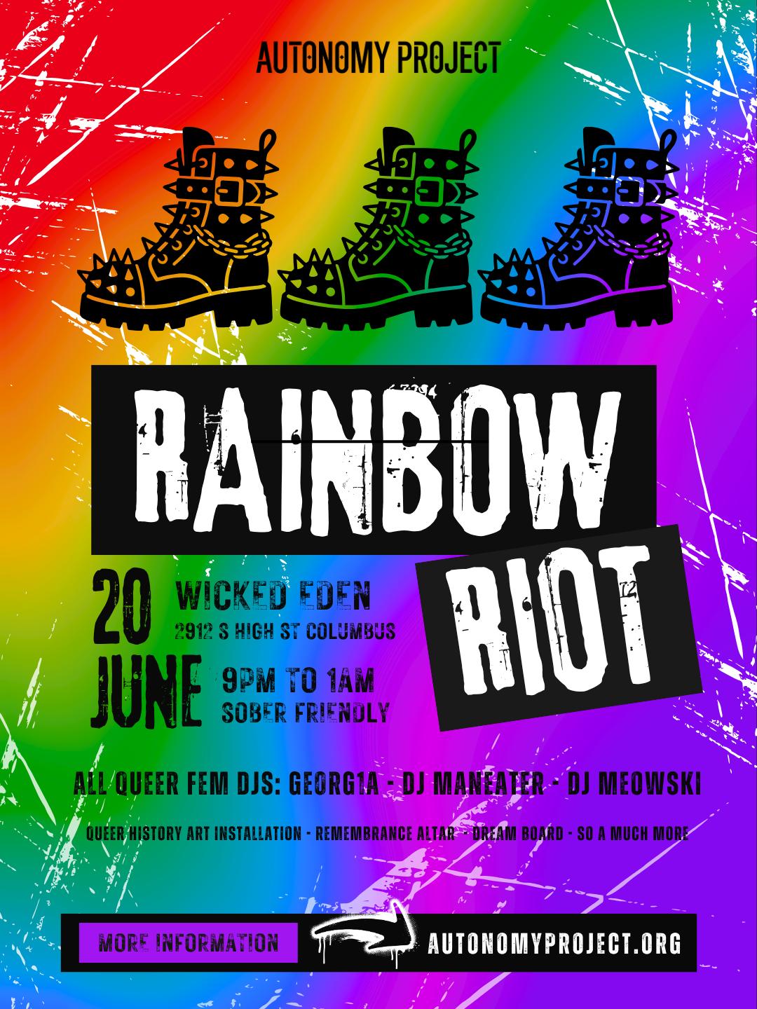 Rainbow Riot - Pride Dance Party