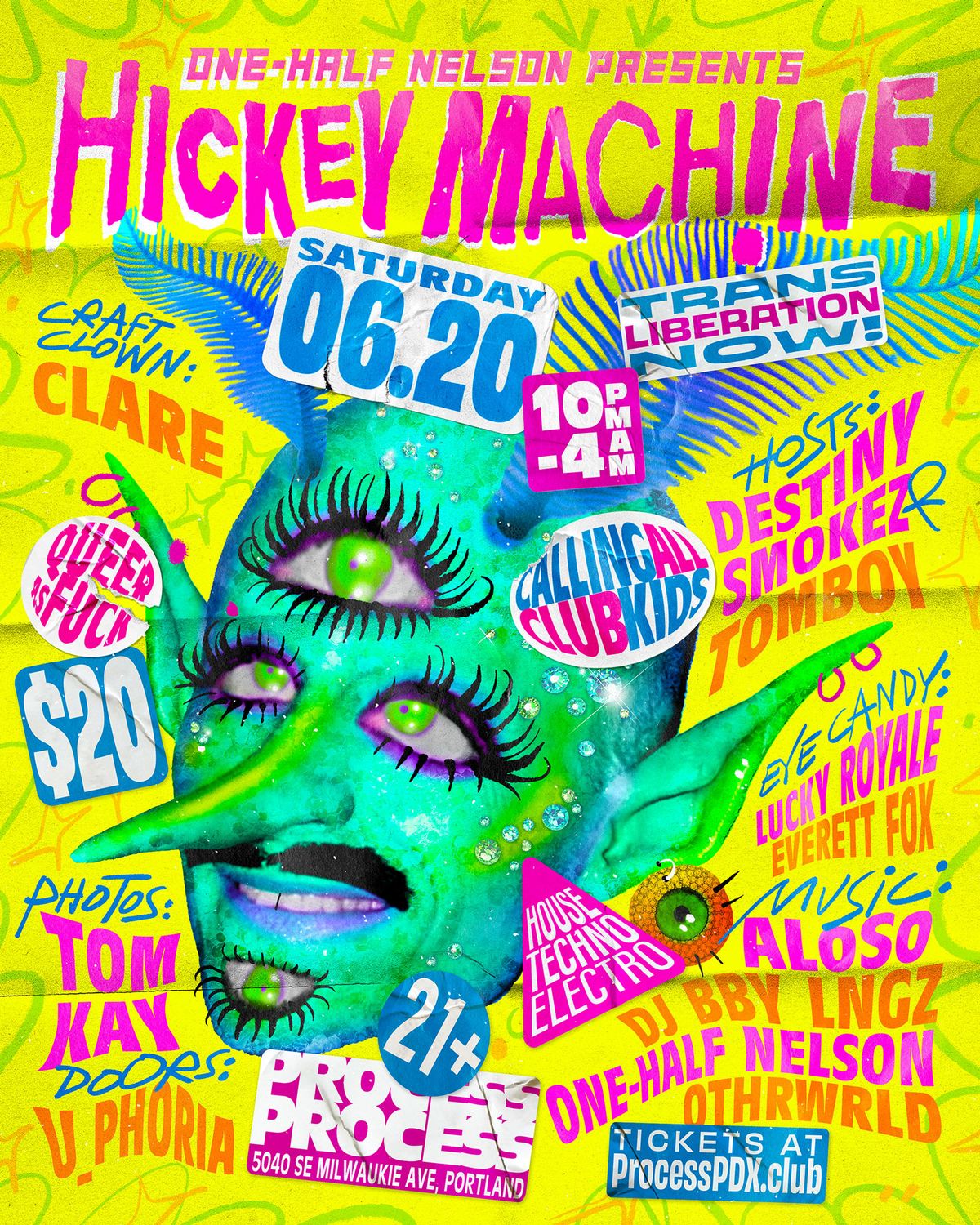 one-half NelSon presents: Hickey Machine