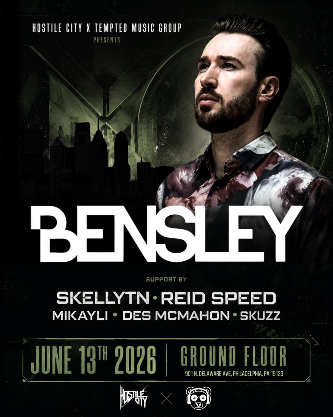 Bensley With Skellytn, Reid Speed, Mikayli, Des Mcmahon & Skuzz (Hostile City X Tempted Music)
